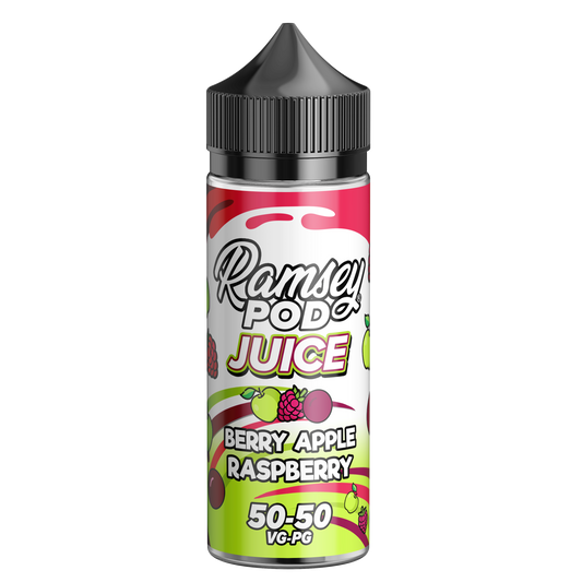 Berry Apple Raspberry by Ramsey Pod Juice 100ml Short Fill