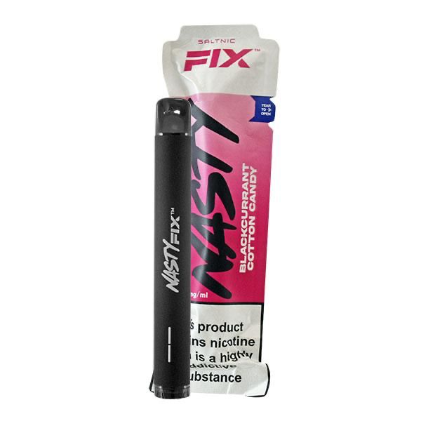 Nasty Fix Disposable Vape - Blackcurrant Cotton Candy