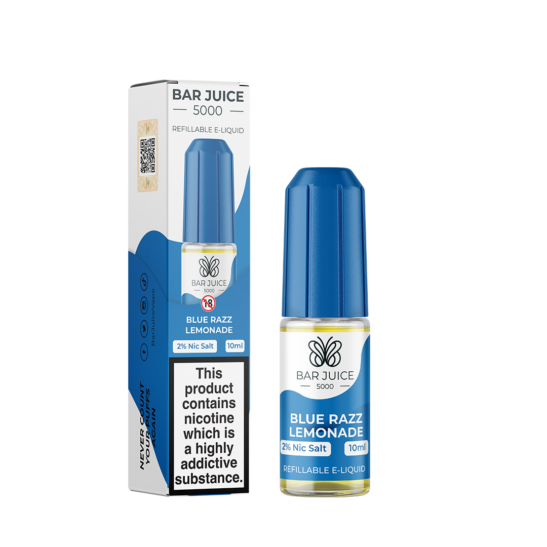 Bar Juice 5000 Blue Razz Lemonade 10ml Nic Salt
