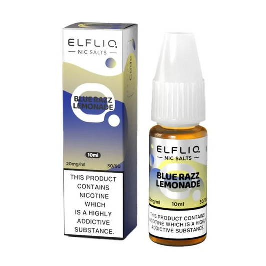 Elf Bar Elfliq Blue Razz Lemonade 10ml Nic Salt