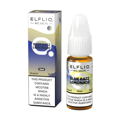 Elf Bar Elfliq Blue Razz Lemonade 10ml Nic Salt
