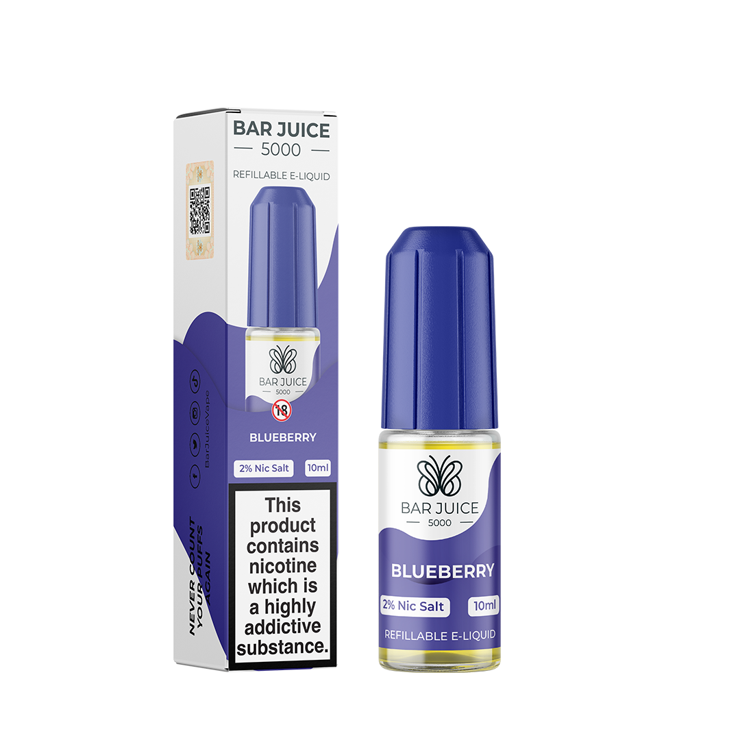 Bar Juice 5000 Blueberry 10ml Nic Salt