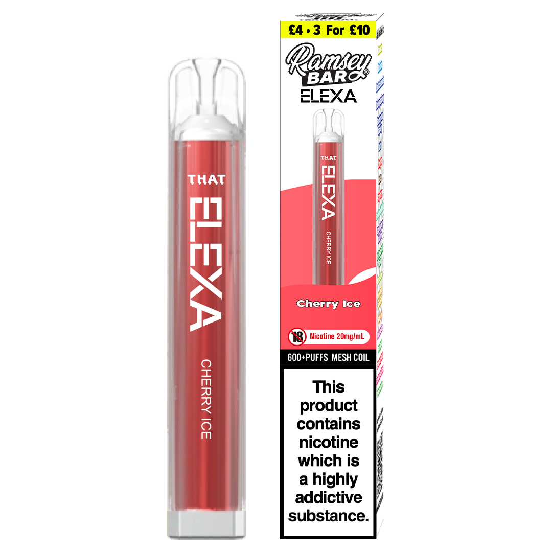 Ramsey Bar Elexa Disposable - Cherry Ice