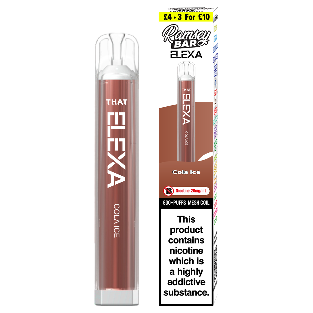 Ramsey Bar Elexa Disposable - Cola Ice