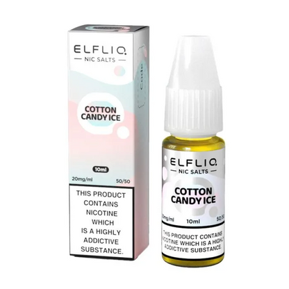 Elf Bar Elfliq Cotton Candy Ice 10ml Nic Salt