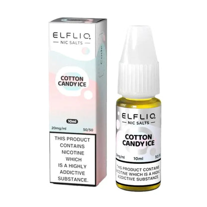 Elf Bar Elfliq Cotton Candy Ice 10ml Nic Salt