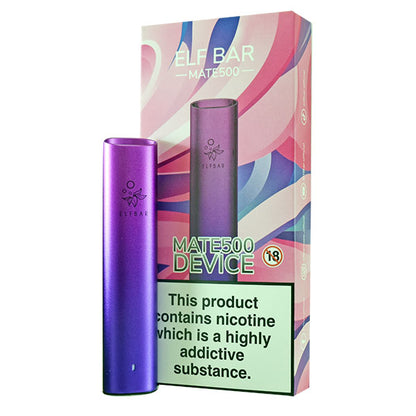 Elf Bar Mate 500 Pod Device - Aurora Purple