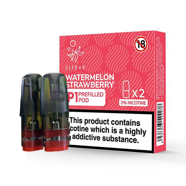 Elf Bar Mate 500 P1 Pre-filled pods 2ml - Watermelon Strawberry