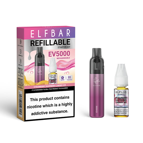 Elf Bar EV5000 Refillable Disposable Kit