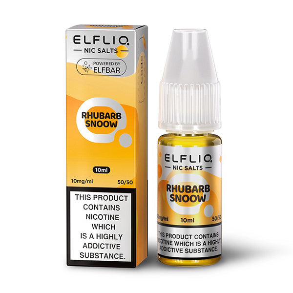 Elf Bar Elfliq Rhubarb Snoow 10ml Nic Salt