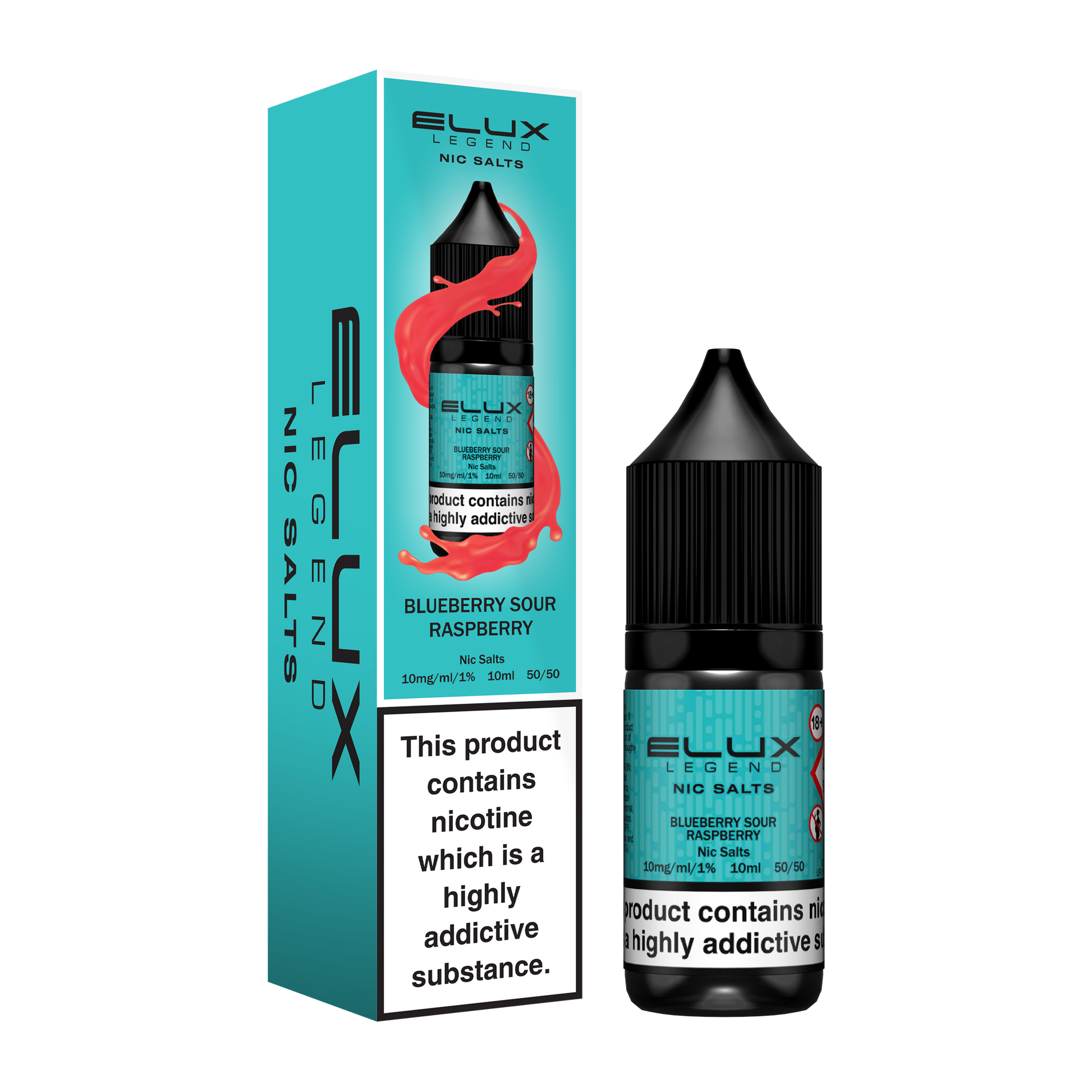 ELUX Legend Salts Blueberry Sour Raspberry 10ml Nic Salt