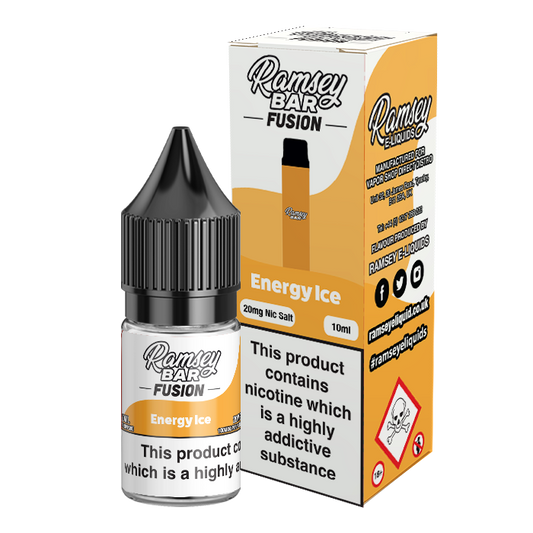 Ramsey Bar Fusion Energy Ice 10ml Nic Salt