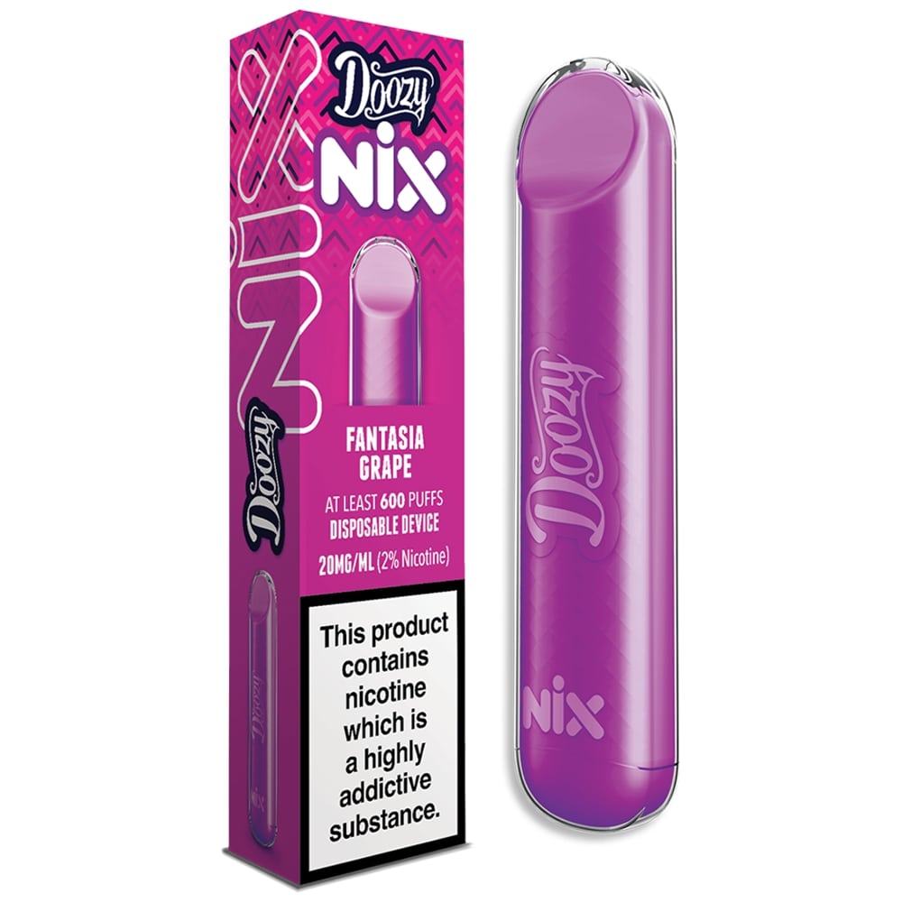 Doozy Vape Nix Disposable Vape - Apple Grape - 10mg
