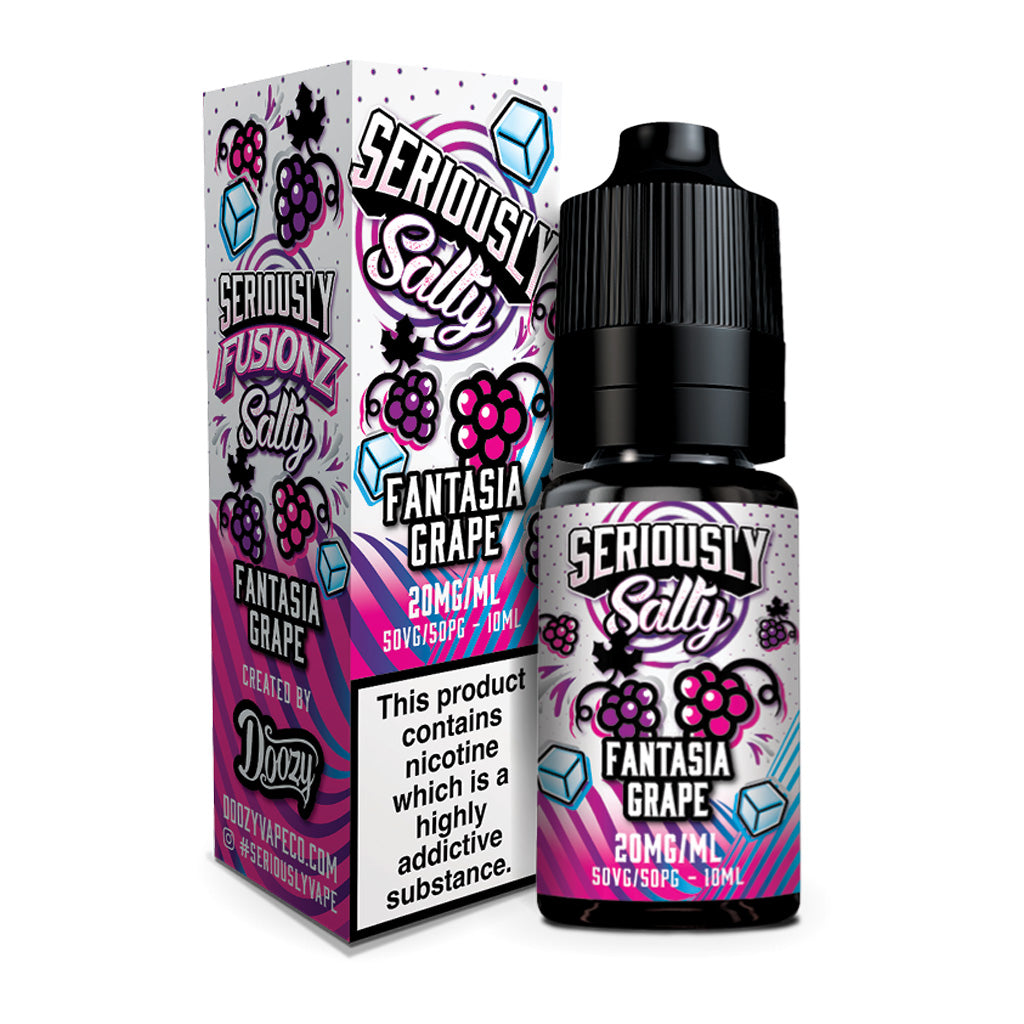 Fantasia Grape Seriously Salty 10ml Nic Salt