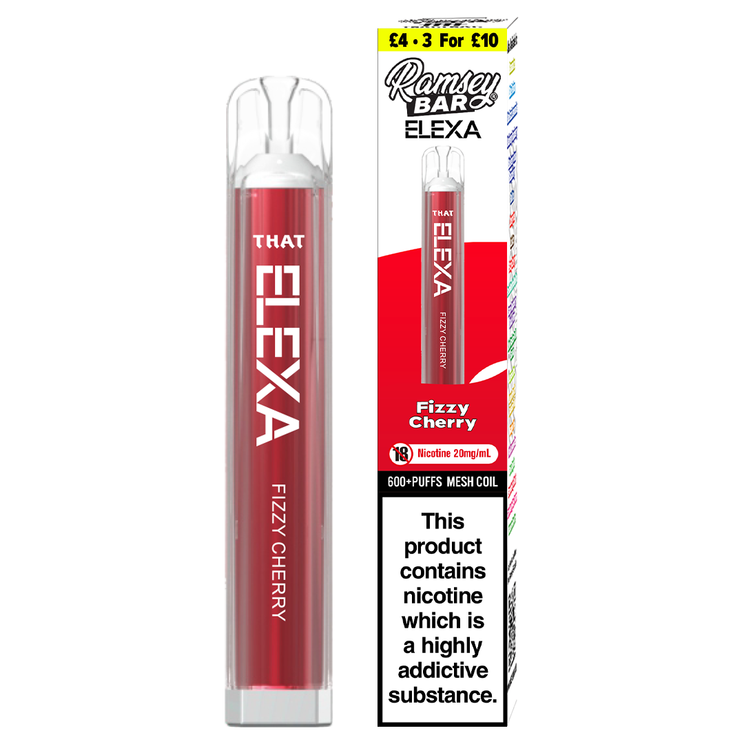 Ramsey Bar Elexa Disposable - Fizzy Cherry