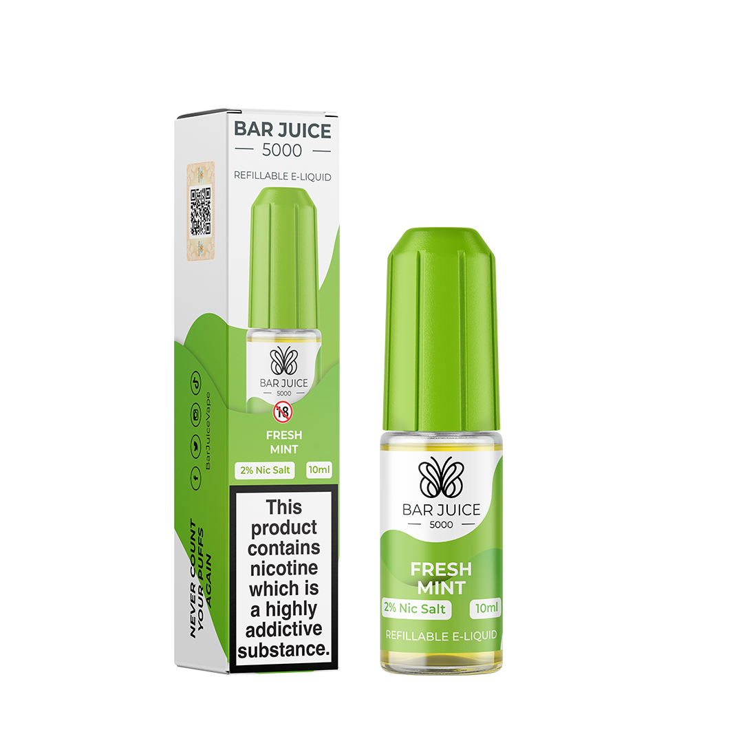 Bar Juice 5000 Fresh Mint 10ml Nic Salt
