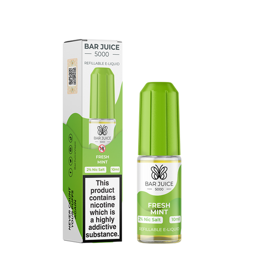 Bar Juice 5000 Fresh Mint 10ml Nic Salt