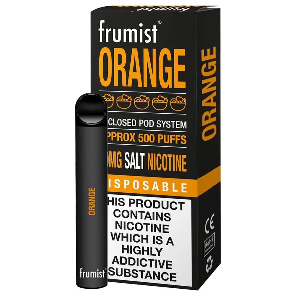Frumist Disposable Vape - Orange