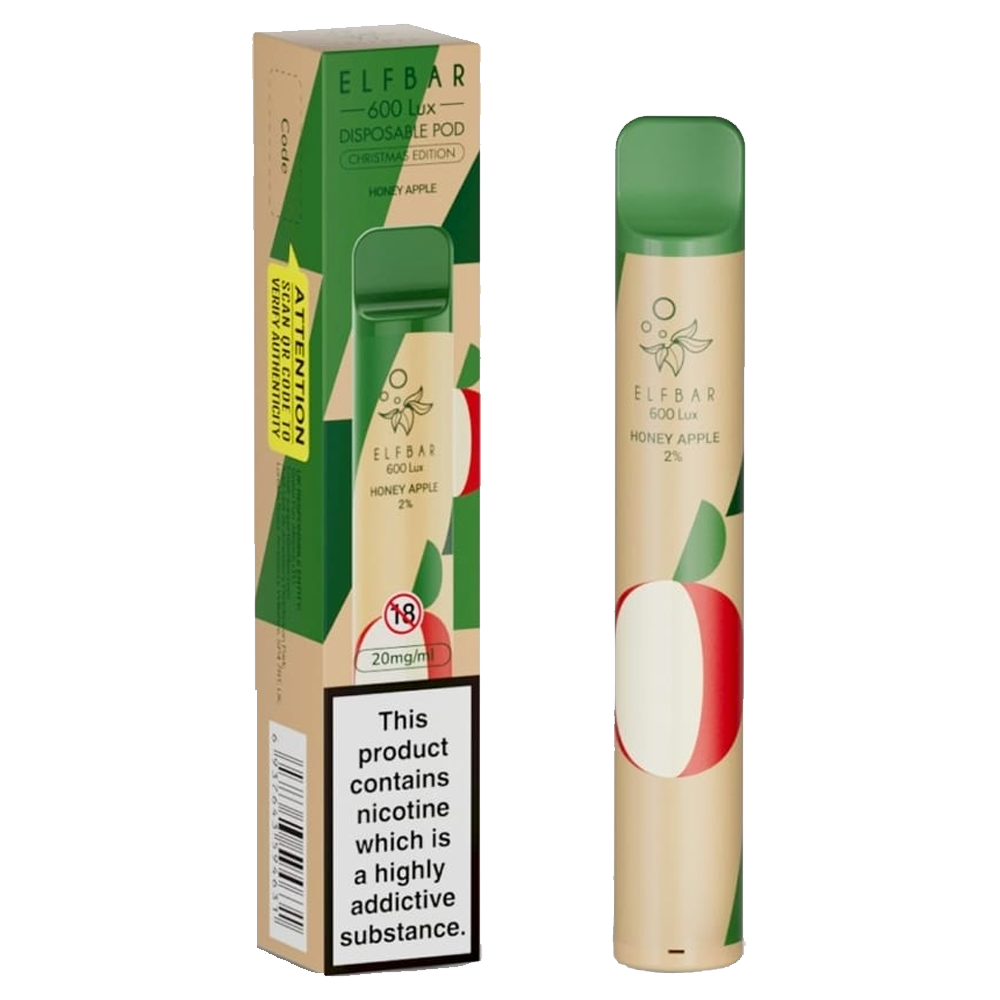 Elf Bar 600 Disposable Vape Christmas Edition - Chocolate Brownie Cookies