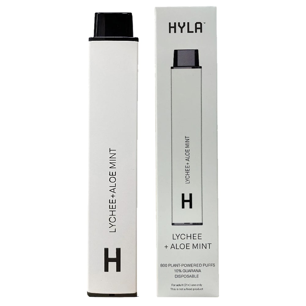 Hyla Disposable Vape Device 800 Puffs - LYCHEE + ALOE MINT