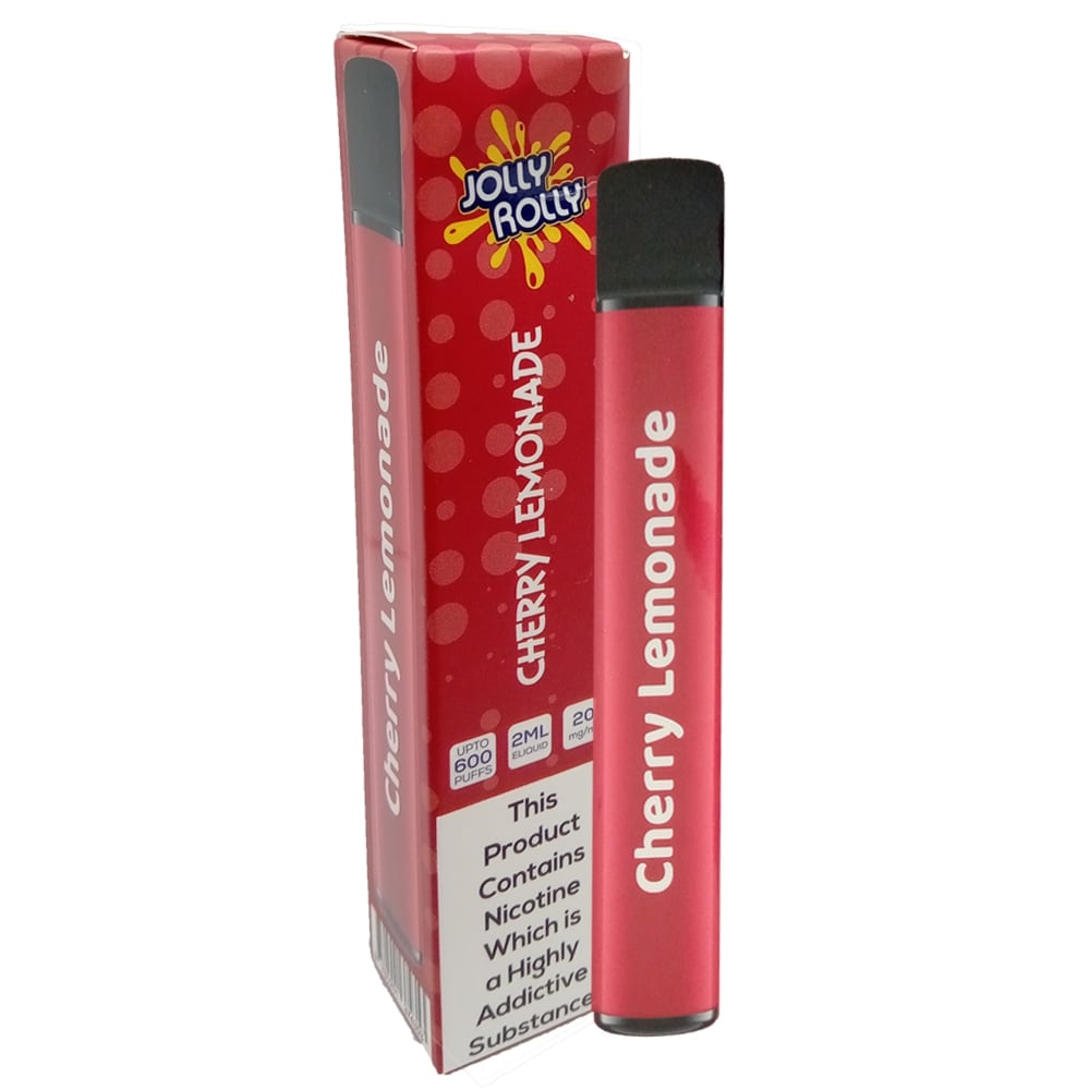 Jolly Rolly 600 Puff Disposable Vape Device - Cherry Lemonade