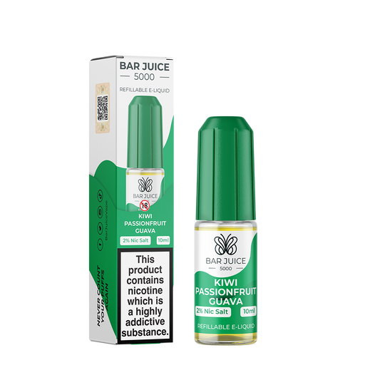 Bar Juice 5000 Kiwi Passionfruit Guava 10ml Nic Salt