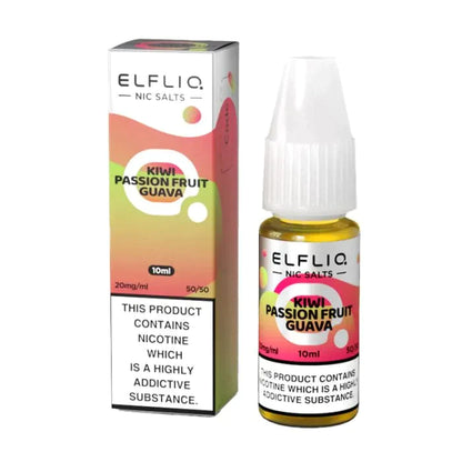 Elf Bar Elfliq Kiwi Passion Fruit Guava 10ml Nic Salt