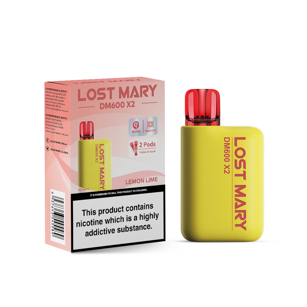 Lost Mary DM600 X2 Disposable Vape