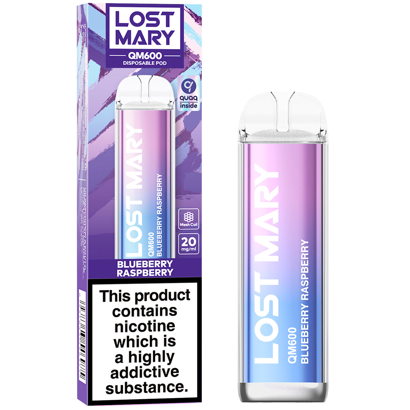 Lost Mary QM600 Blueberry Raspberry