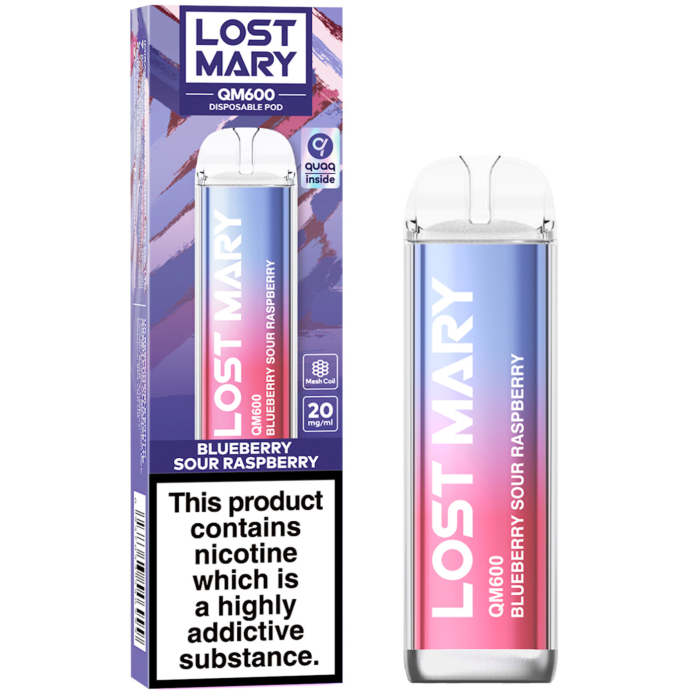 Lost Mary QM600 Blueberry Sour Raspberry
