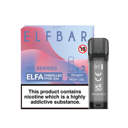 Elf Bar Elfa Prefilled Pods 2pcs - Cherry Candy
