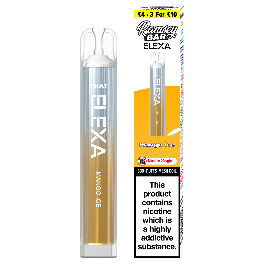 Ramsey Bar Elexa Disposable - Mango Ice