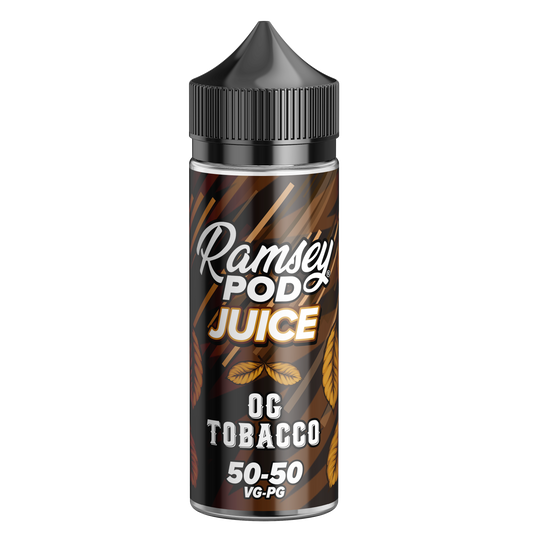 OG Tobacco by Ramsey Pod Juice 100ml Short Fill