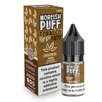 Moreish Puff Salts Original Tobacco 10ml Nic Salt-10mg