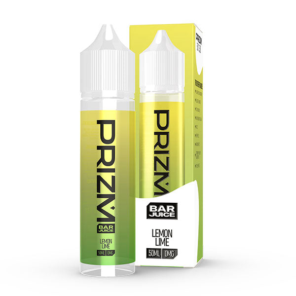 PRIZM Bar Juice 50/50 Lemon Lime - 50ml Short Fill 0mg