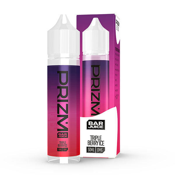 PRIZM Bar Juice 50/50 Triple Berry Ice - 50ml Short Fill 0mg