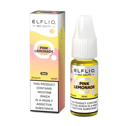 Elf Bar Elfliq Pink Lemonade 10ml Nic Salt