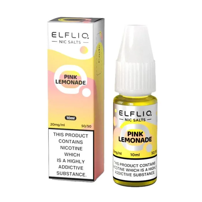 Elf Bar Elfliq Pink Lemonade 10ml Nic Salt