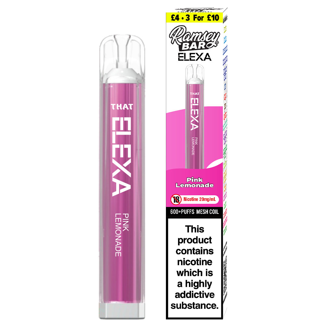 Ramsey Bar Elexa Disposable - Pink Lemonade