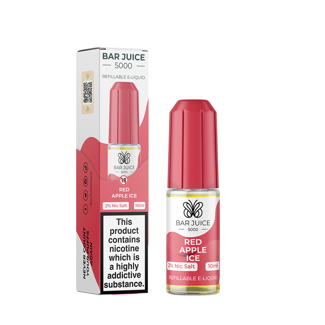 Bar Juice 5000 Red Apple Ice 10ml Nic Salt