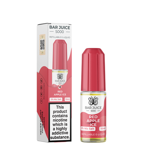 Bar Juice 5000 Red Apple Ice 10ml Nic Salt