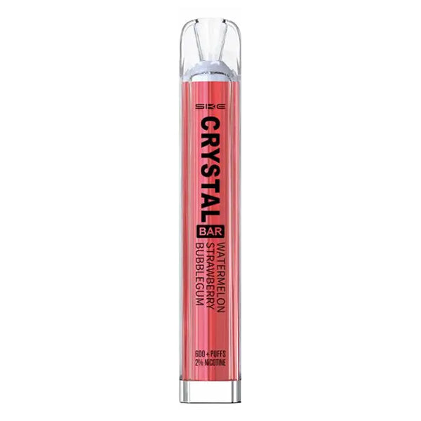 SKE Crystal Bar 600 Disposable Devices - Watermelon Strawberry Bubblegum