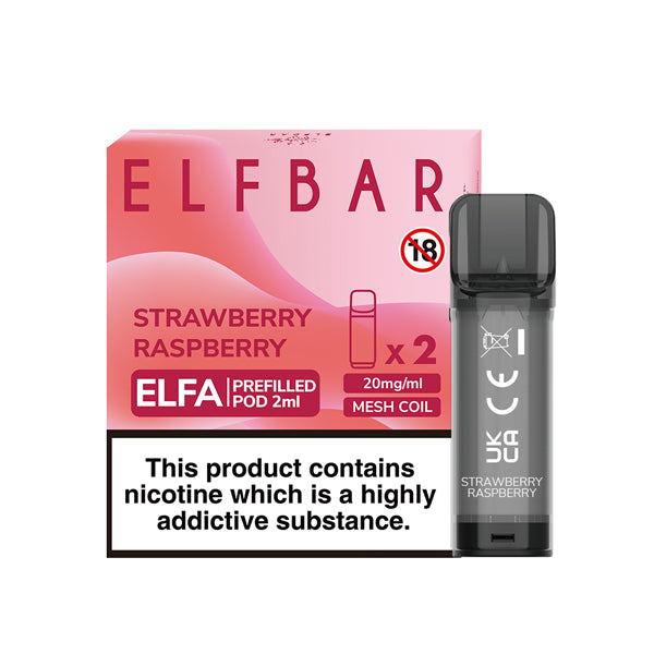 Elf Bar Elfa Prefilled Pods 2pcs - Berry Jam