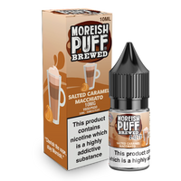 Moreish Puff Salts Salted Caramel Macchiato 10ml Nic Salt-10mg