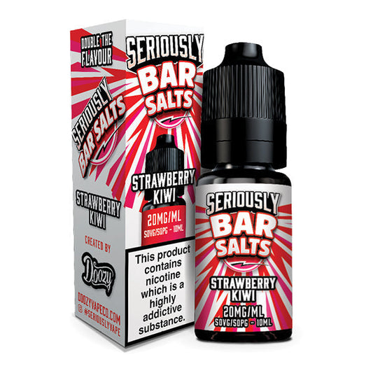 Doozy Vape Seriously Bar Salts Strawberry Kiwi 10ml Nic Salt