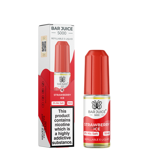 Bar Juice 5000 Strawberry Ice 10ml Nic Salt