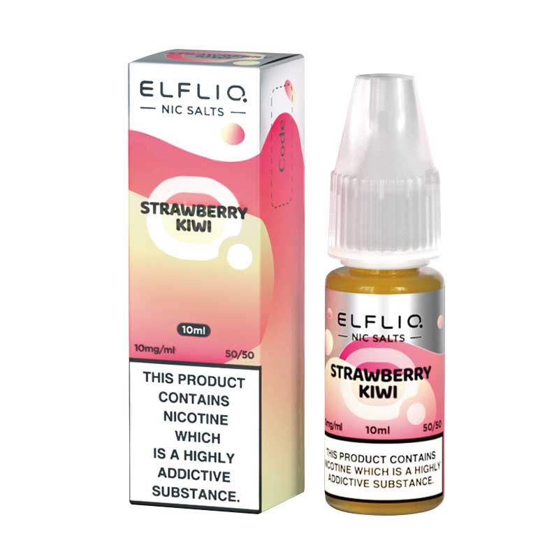 Elf Bar Elfliq Strawberry Kiwi 10ml Nic Salt