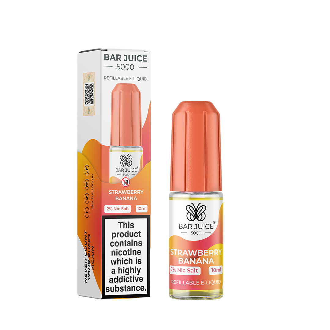 Bar Juice 5000 Strawberry Banana 10ml Nic Salt