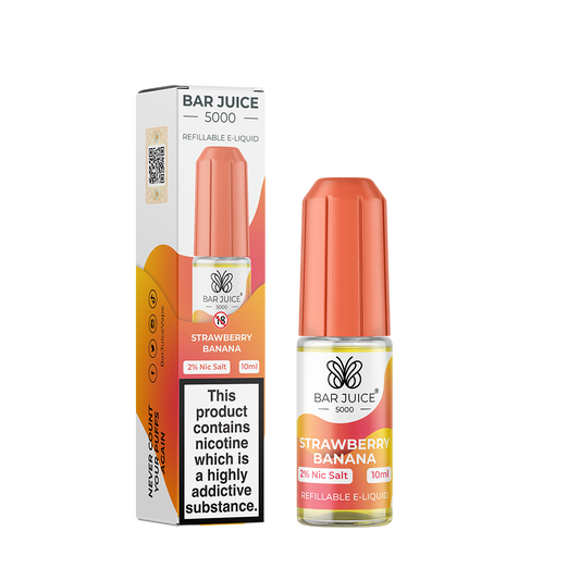 Bar Juice 5000 Strawberry Banana 10ml Nic Salt