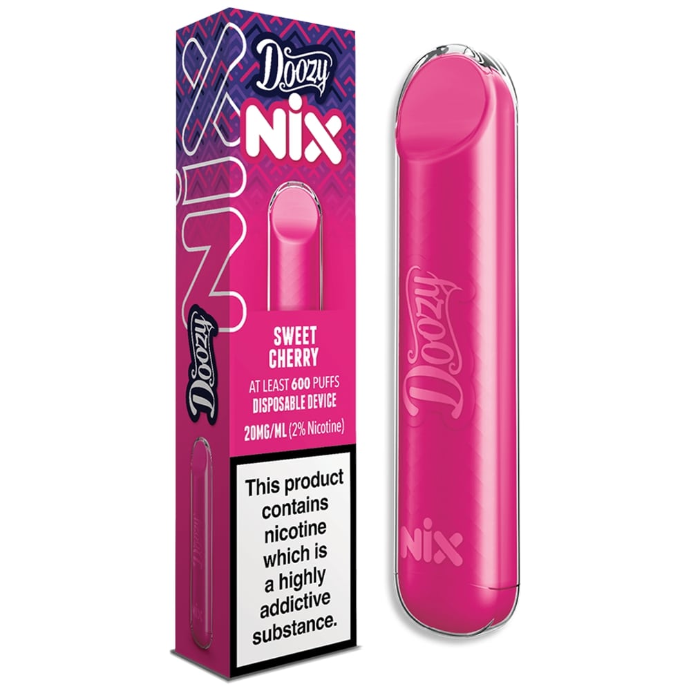 Doozy Vape Nix Disposable Vape - Mango Strawberry - 0mg